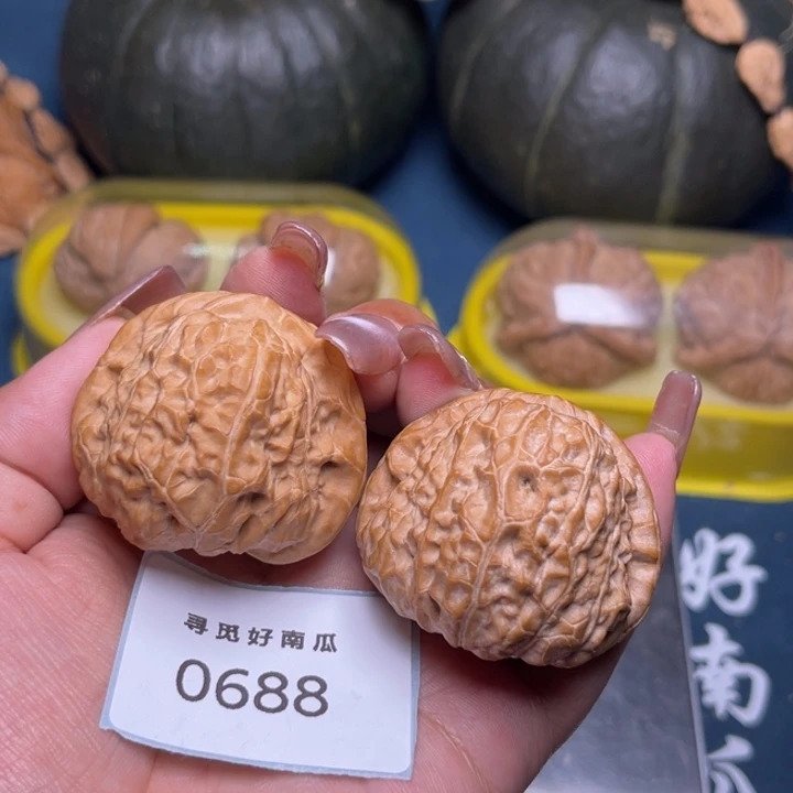 把件文玩核桃南瓜墩43-0688