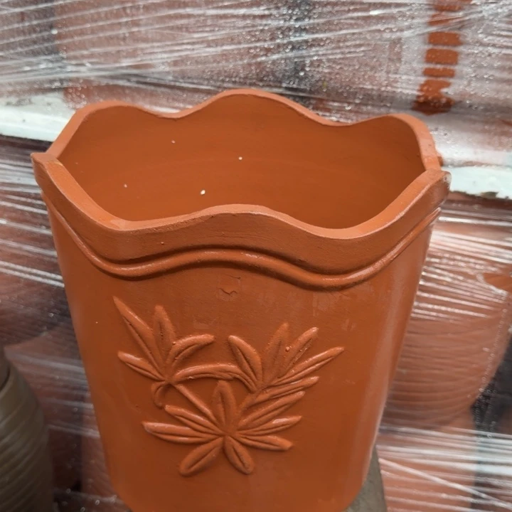 紫砂花盆口口31高30宜兴紫砂