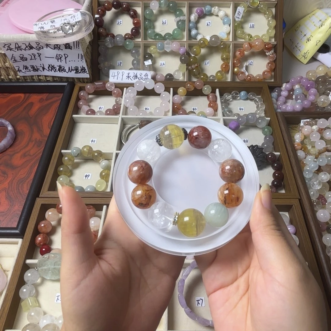 浅***儿未镶嵌水晶手链059号多宝