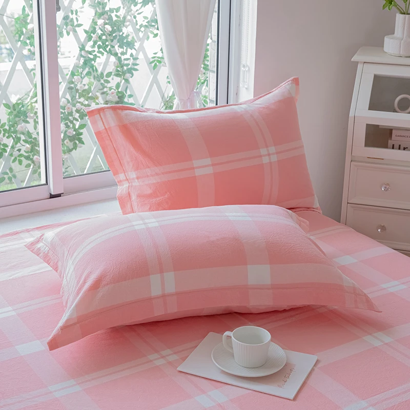 【明悦】A类全棉色织纯棉四件套学生宿舍床上用品