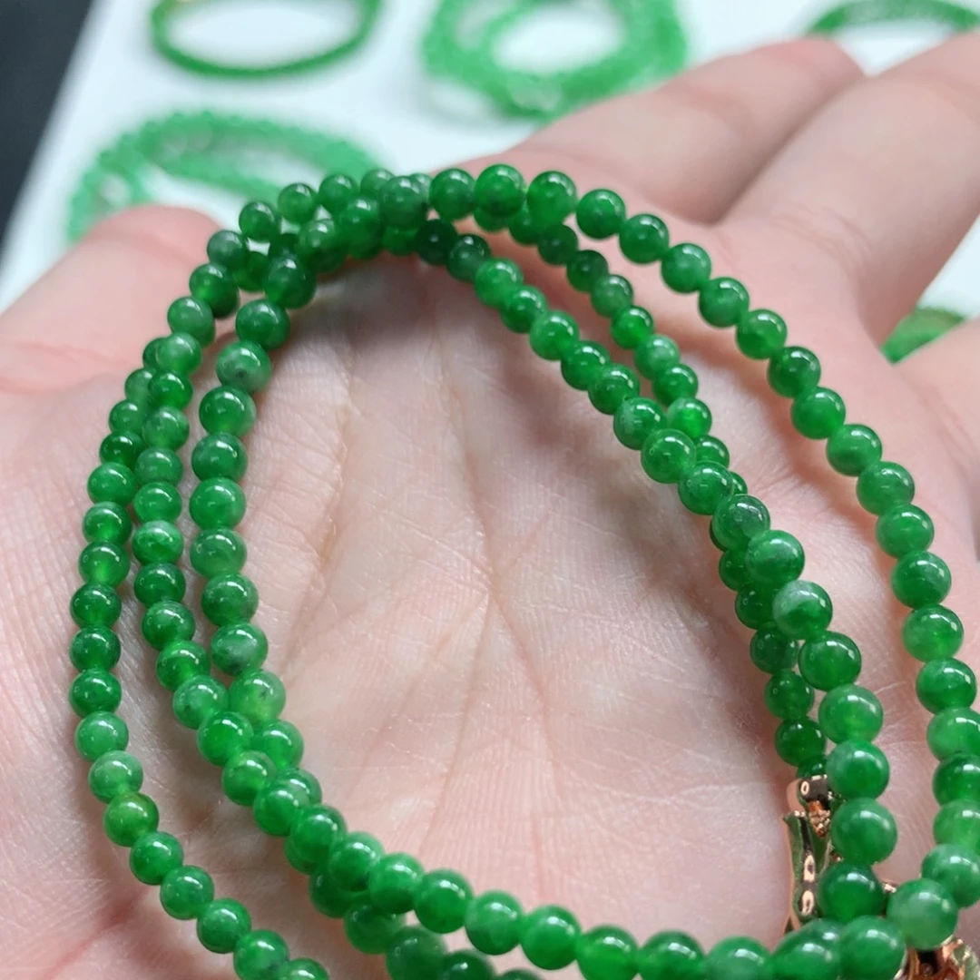 翡翠未镶嵌手链翡翠