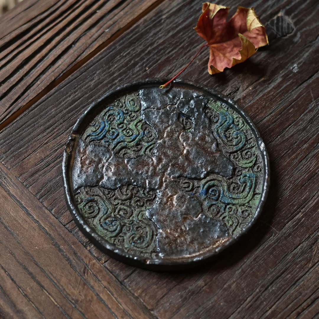 【柿间浅憩】全手工*壶承*茶周边