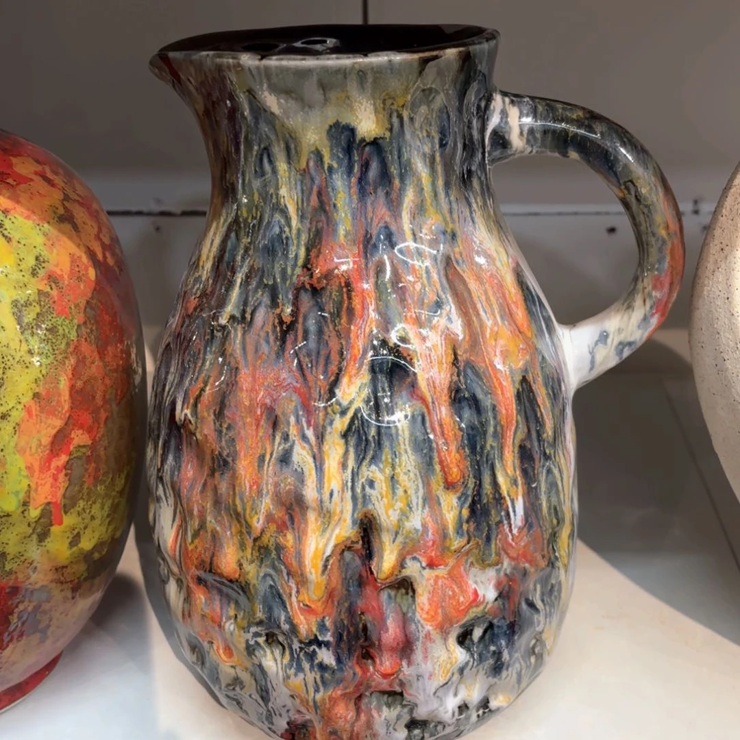 瓶陶瓷瓶口径8.5高度28.5