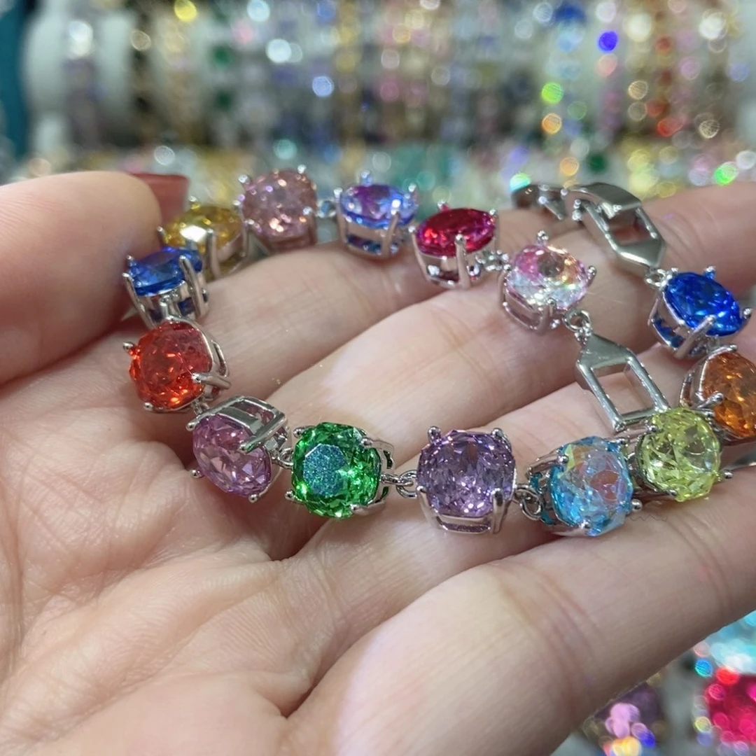 66锆石（处理）手链