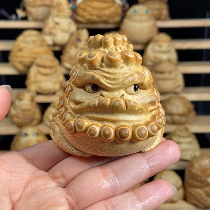爱***鸦竹竹根雕作品欣赏