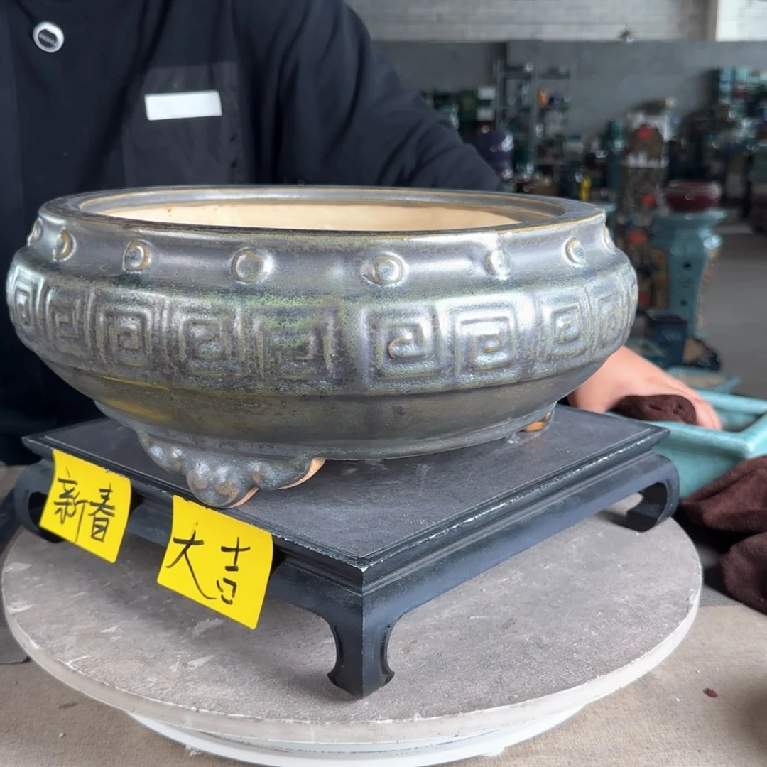 陶。一风堂石湾花盆