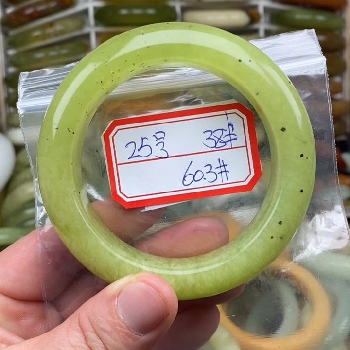 未镶嵌蛇纹石玉手绳