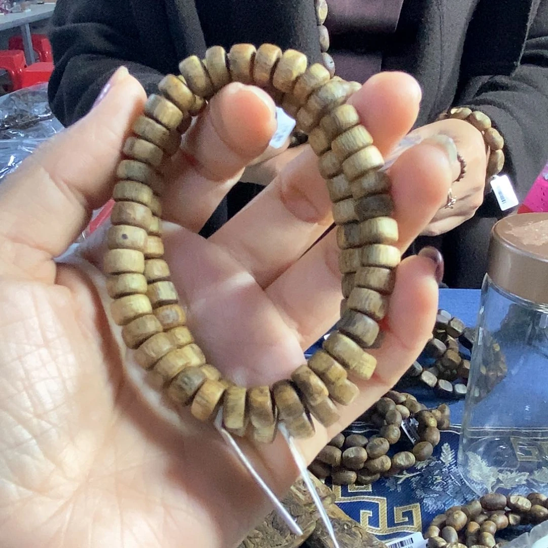 沉香手串华**哥陸河随形单圈多样性发一