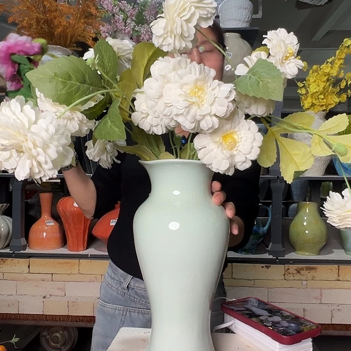 景德镇陶瓷花瓶花器微瑕