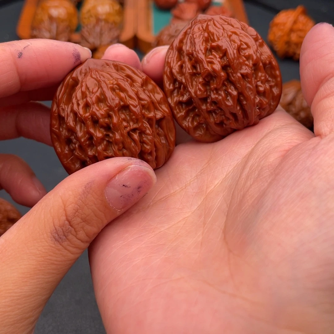 把件文玩核桃麦虎