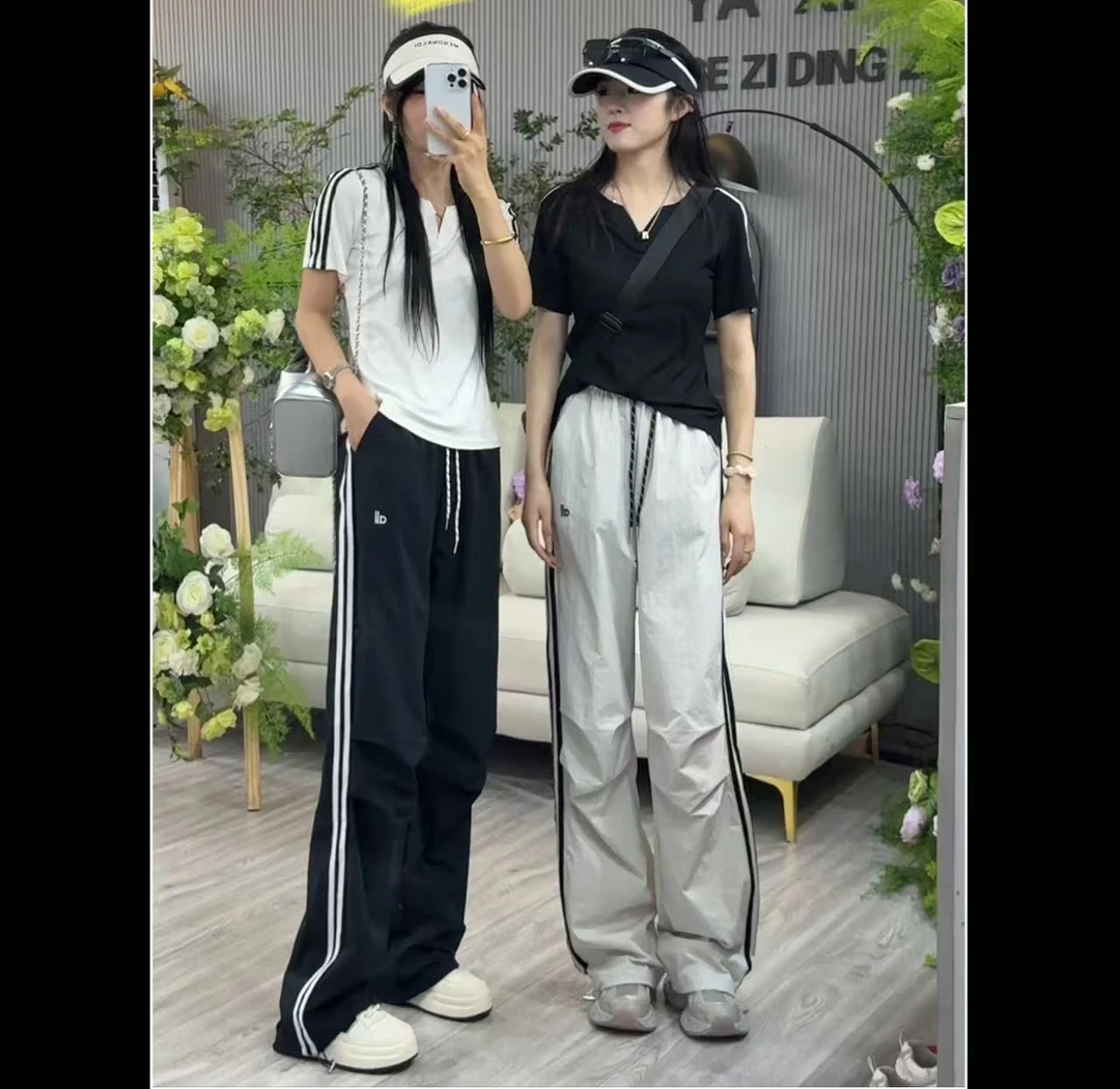 大妍定制~【直腿标杆】高街美式速干休闲裤宽松运动洋气工装裤