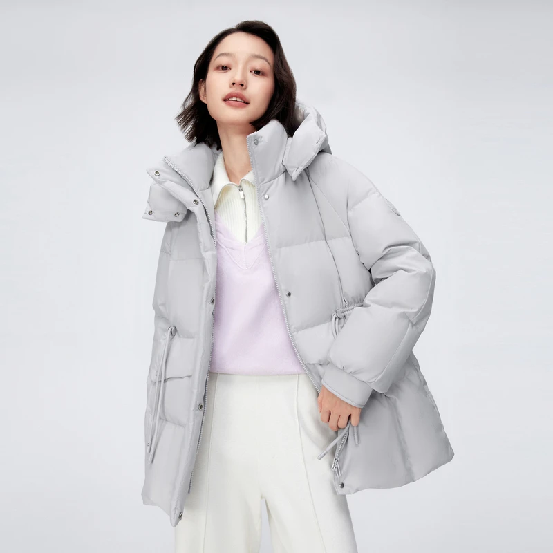 波司登反季商场同款2024秋冬新款韩系显瘦保暖女装羽绒服外套5206