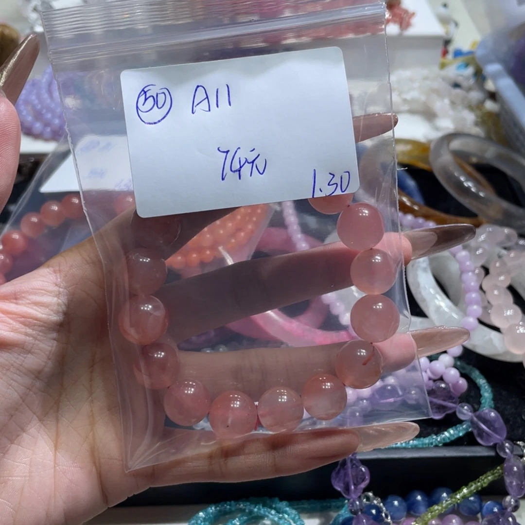 水晶手链未镶嵌手串