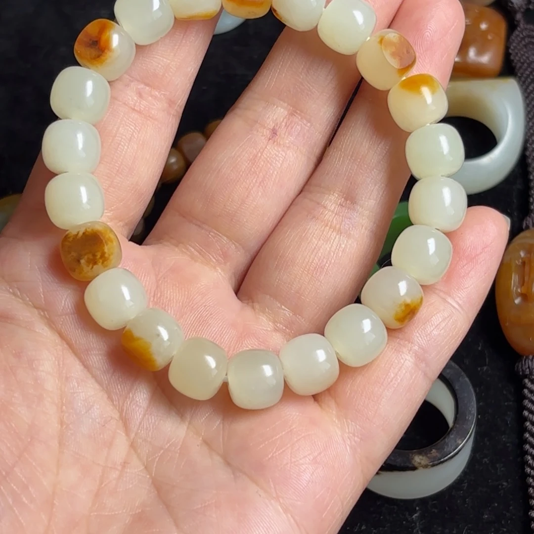 和田玉未镶嵌颈饰A***7