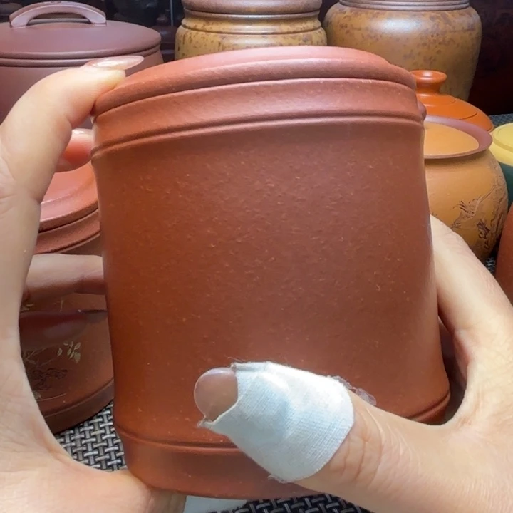 紫砂茶叶罐中高端紫砂茶叶罐