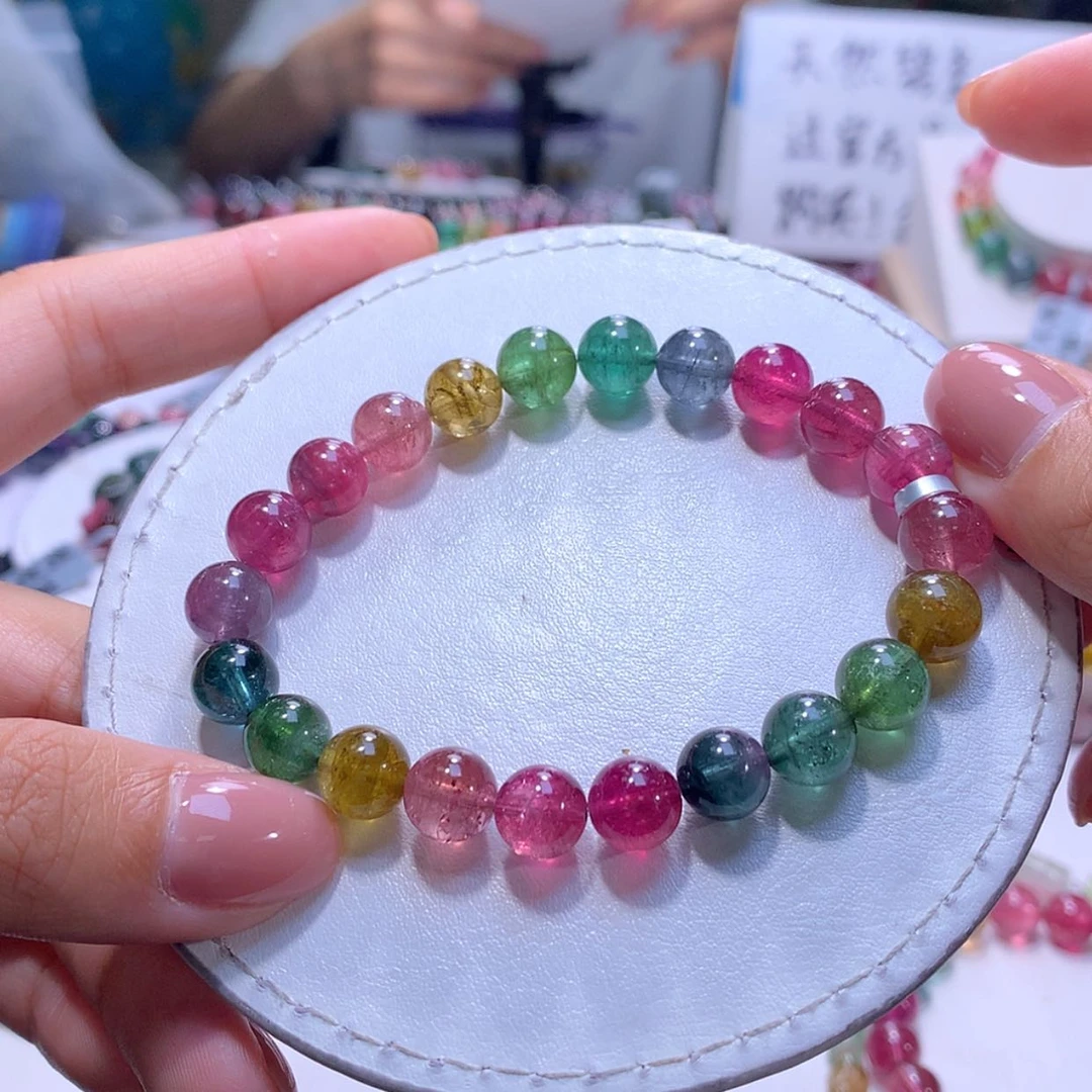 【闪购商品】未镶嵌手串碧玺8.7m