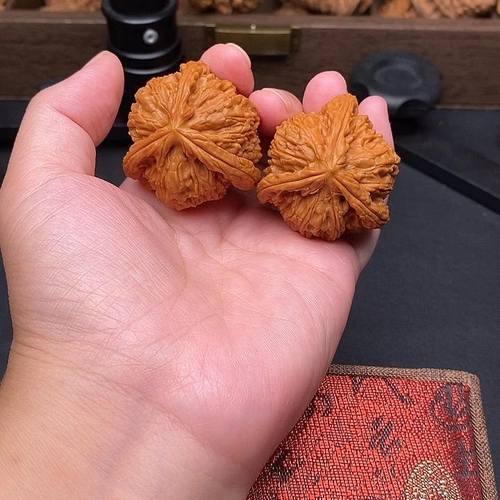 想***了把件文玩核桃白奔