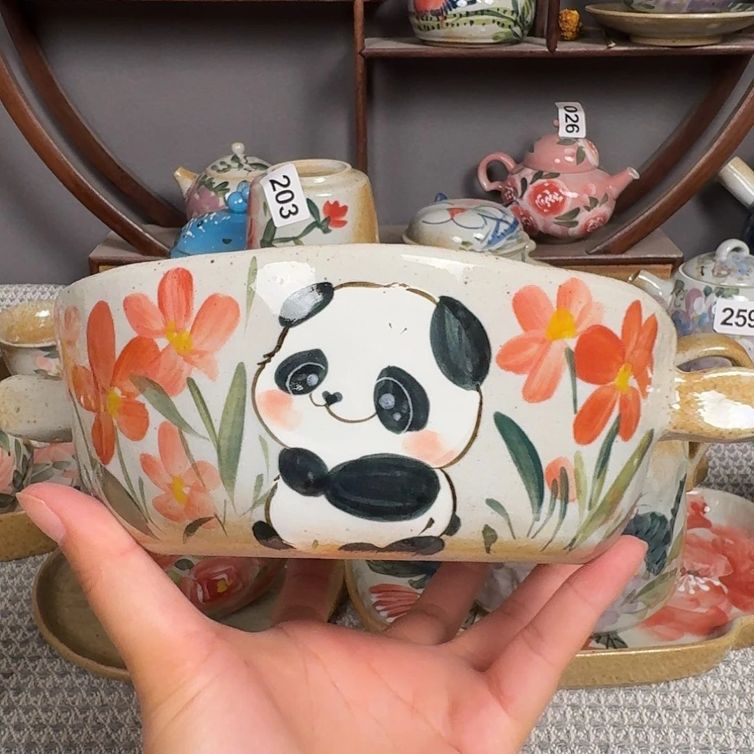 二***花瓷片景德镇手工制作