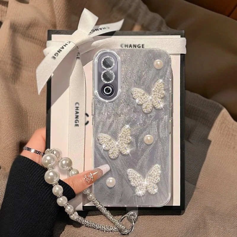 带镜头膜OPPOA3x手机壳珍珠蝴蝶PKD130全包A3活力版保护套羽纱