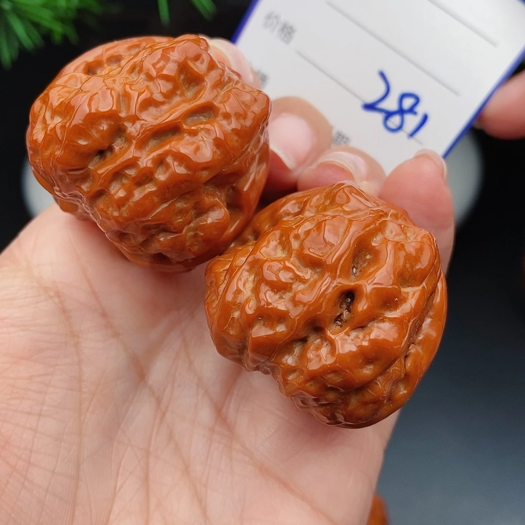 文玩核桃把件36蛤蟆头281