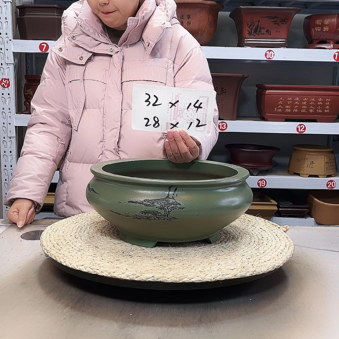 紫砂花盆紫砂花盆