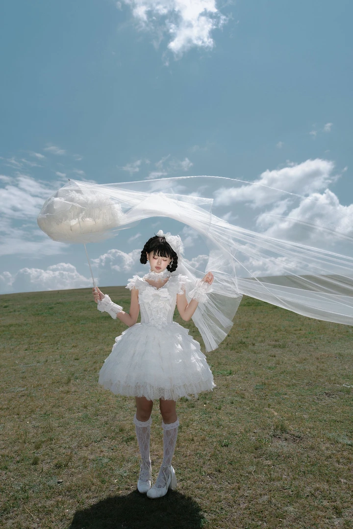 定金梨夏千堆雪洛丽塔花架Lolita连衣裙第六批3底月出