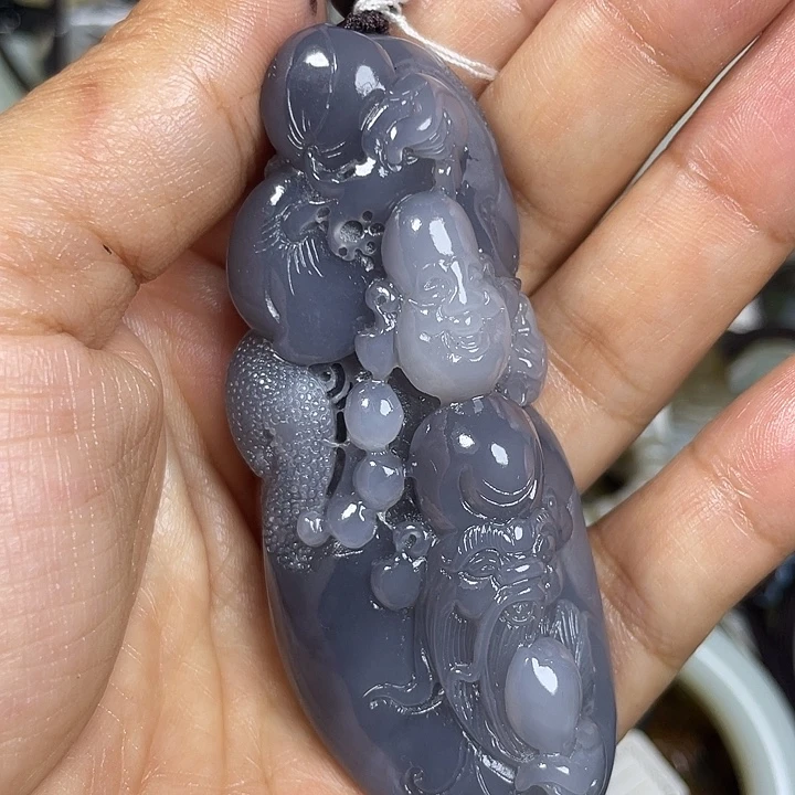 颈饰未镶嵌和田玉