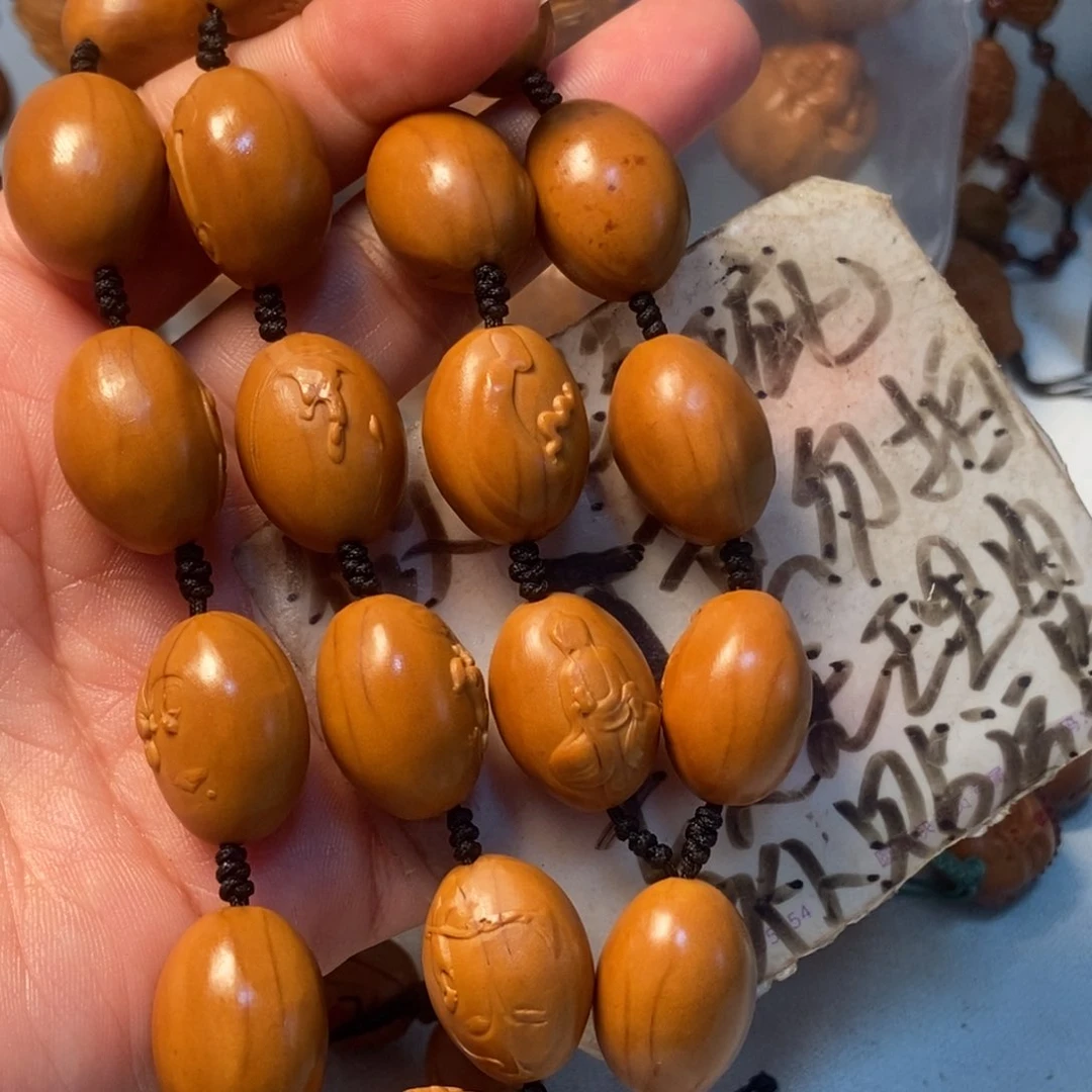 橄榄核手串/手链无相佛手持16