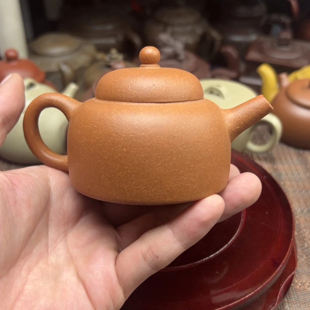 茶壶紫砂宜兴原矿紫砂壶150毫升容量