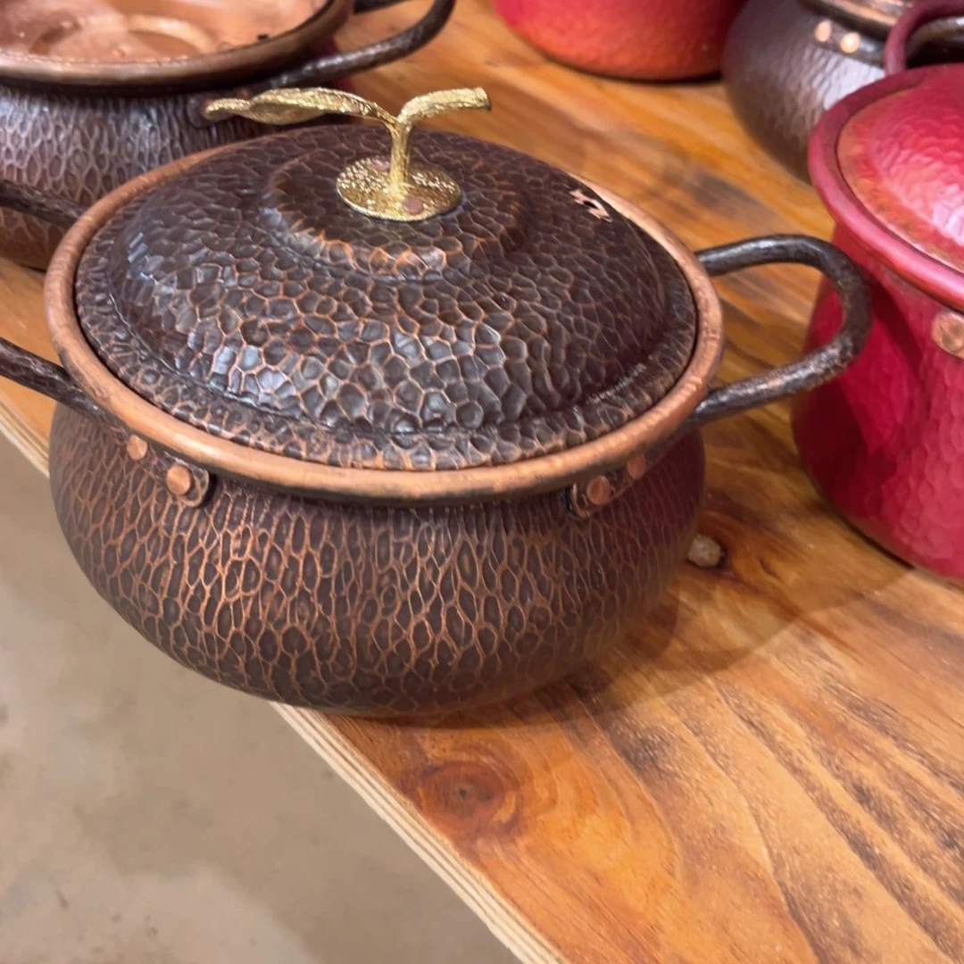 复古16厚高汤锅手工锻打工艺