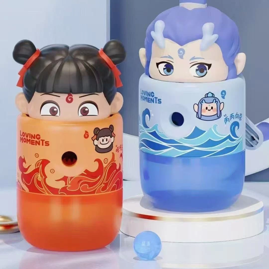 哪吒魔童闹海笔器敖丙新款削笔卷笔刀卡通削自动手摇小学生转笔刀