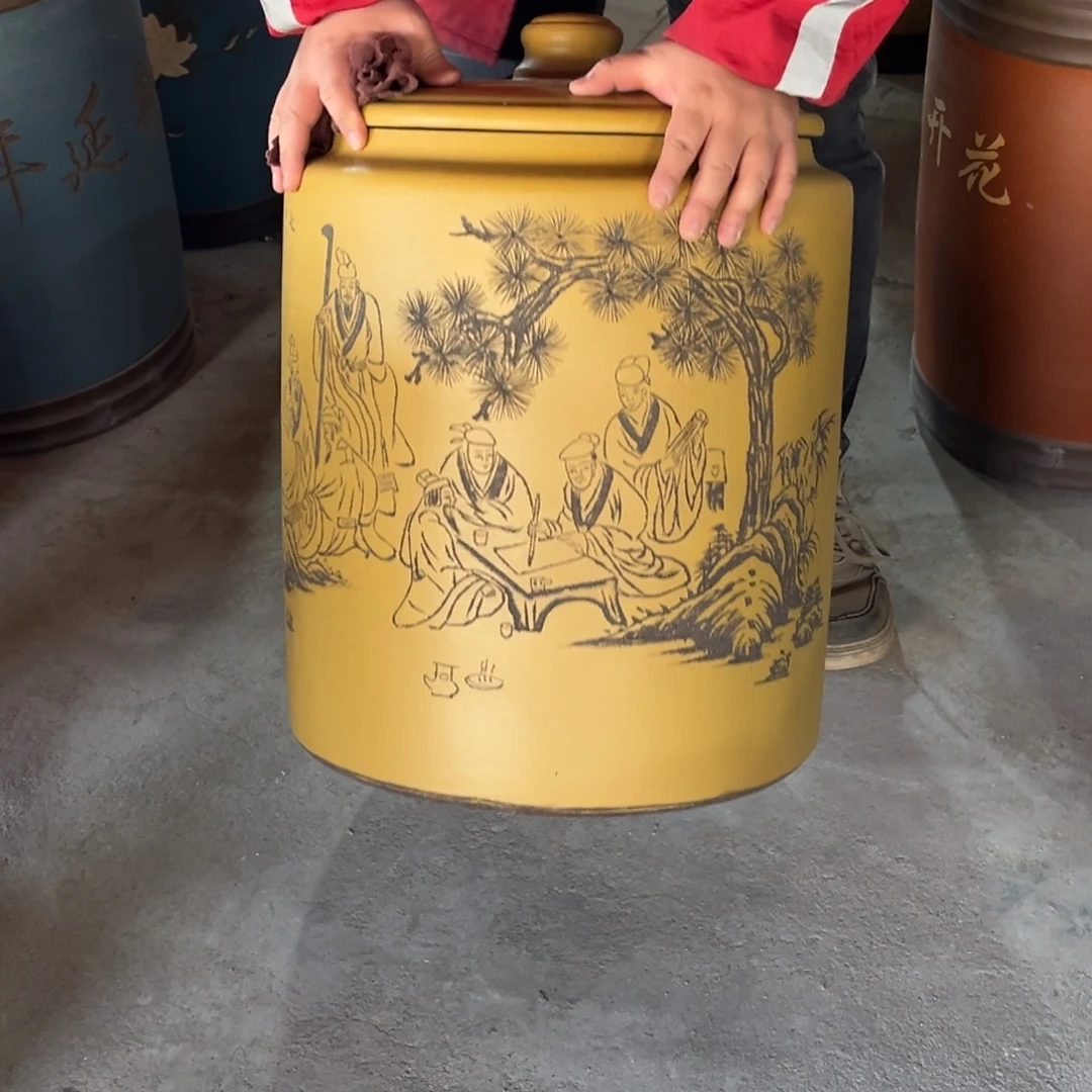 茶叶罐紫砂茶叶罐