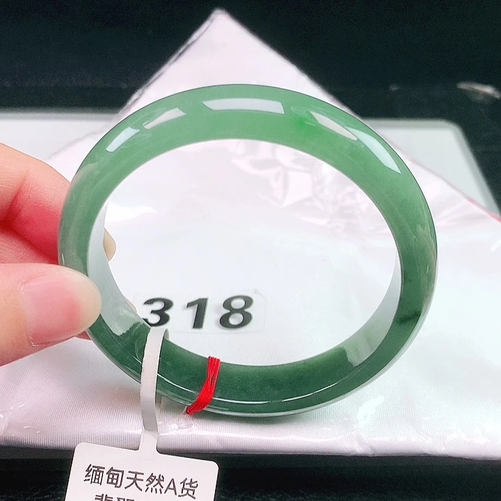 翡翠未镶嵌手镯318