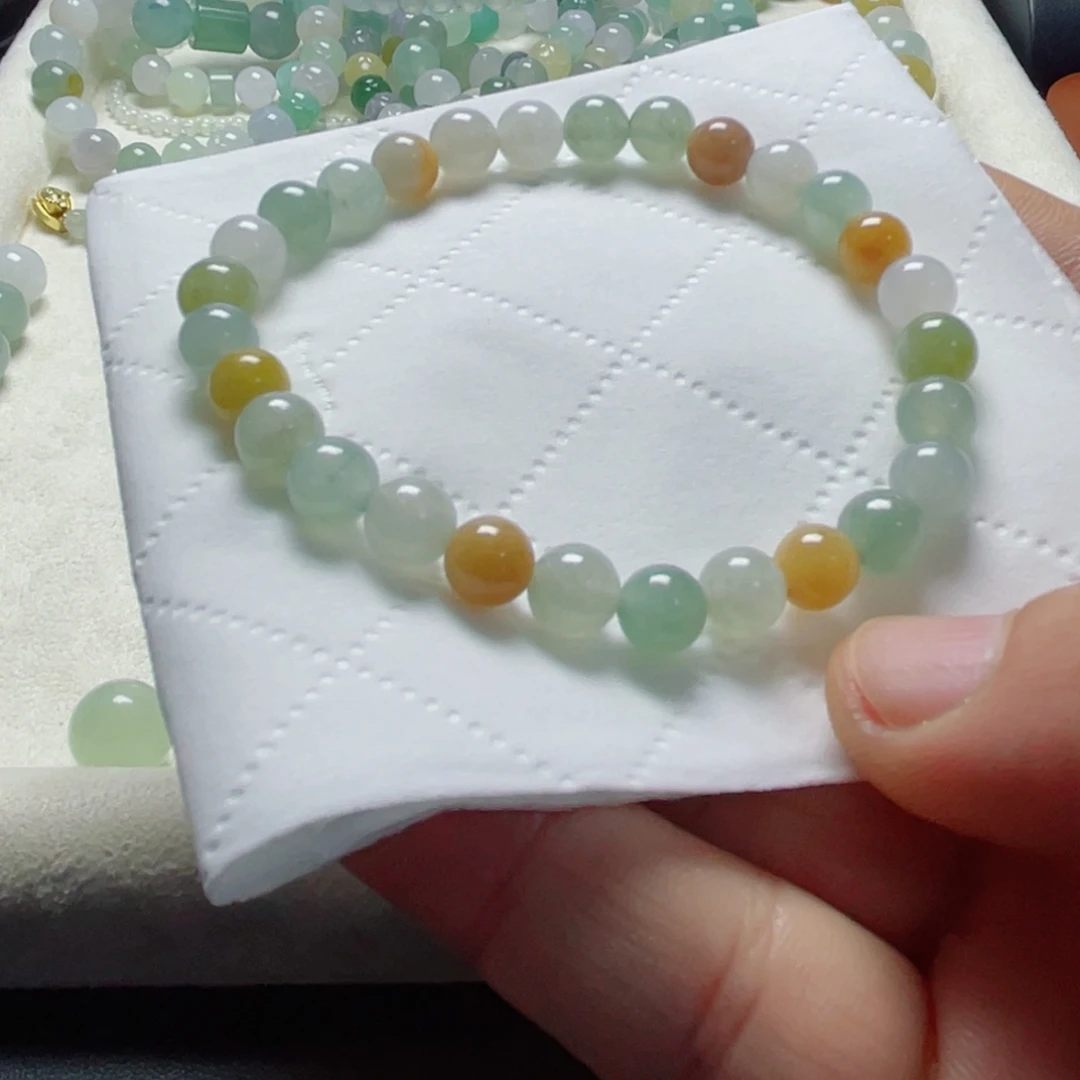 翡翠未镶嵌颈饰天然缅甸翡翠A货