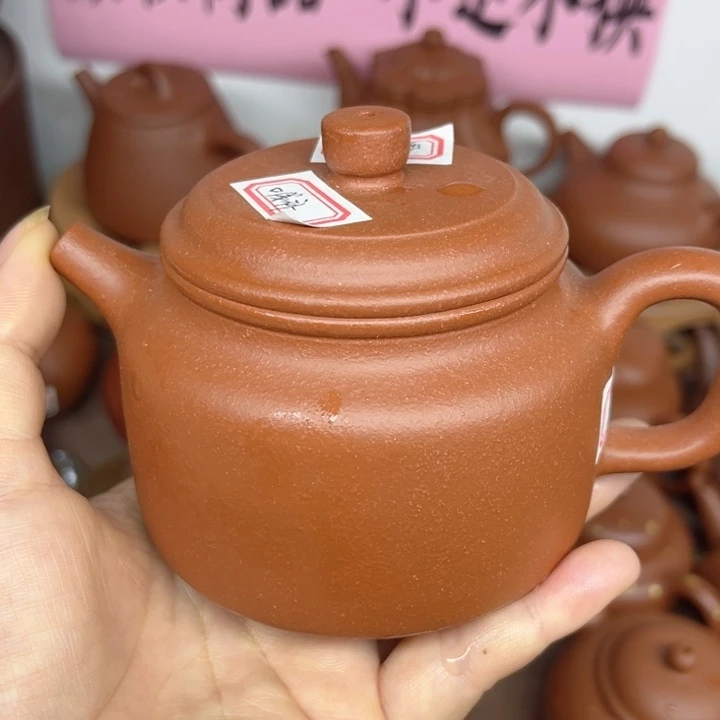 茶壶紫砂老****作宜兴紫砂原矿泥料