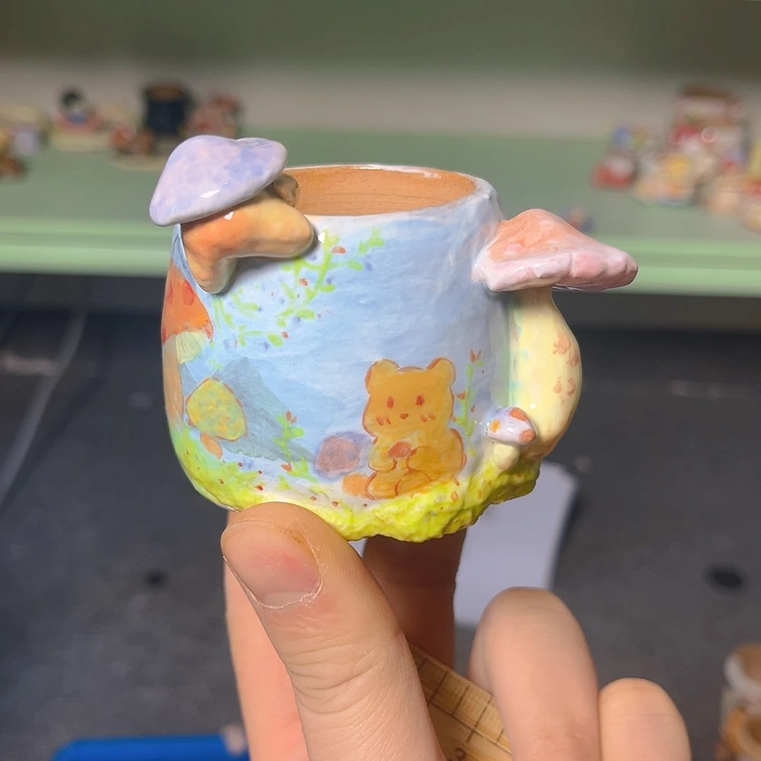 红陶老梧家瑕疵多肉花盆