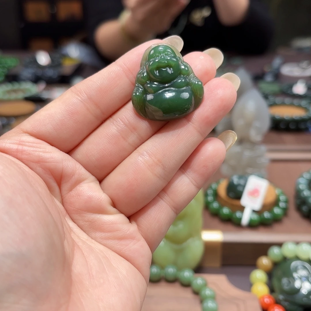 和田玉（碧玉）未镶嵌手链30