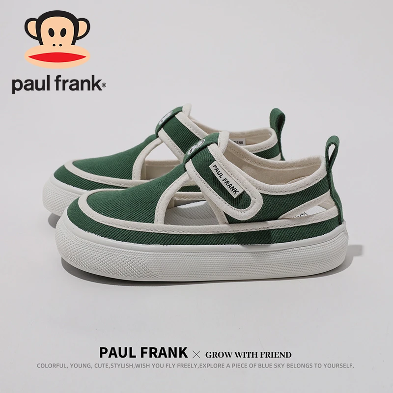 大嘴猴童鞋男童鞋子2025夏季新款3-6-12岁透气软底儿童运动鞋女孩