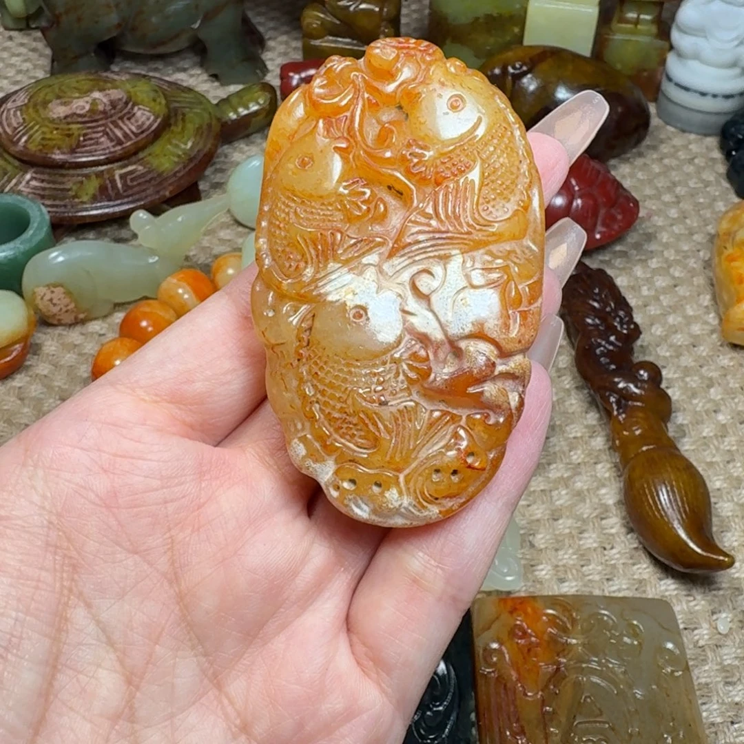 白玉菩提吊坠挂件