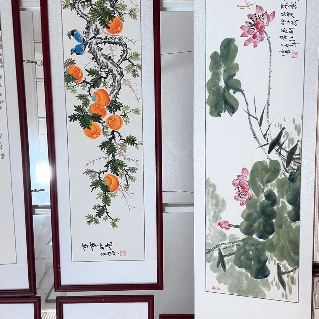 沐***光国画手绘保证质量保证