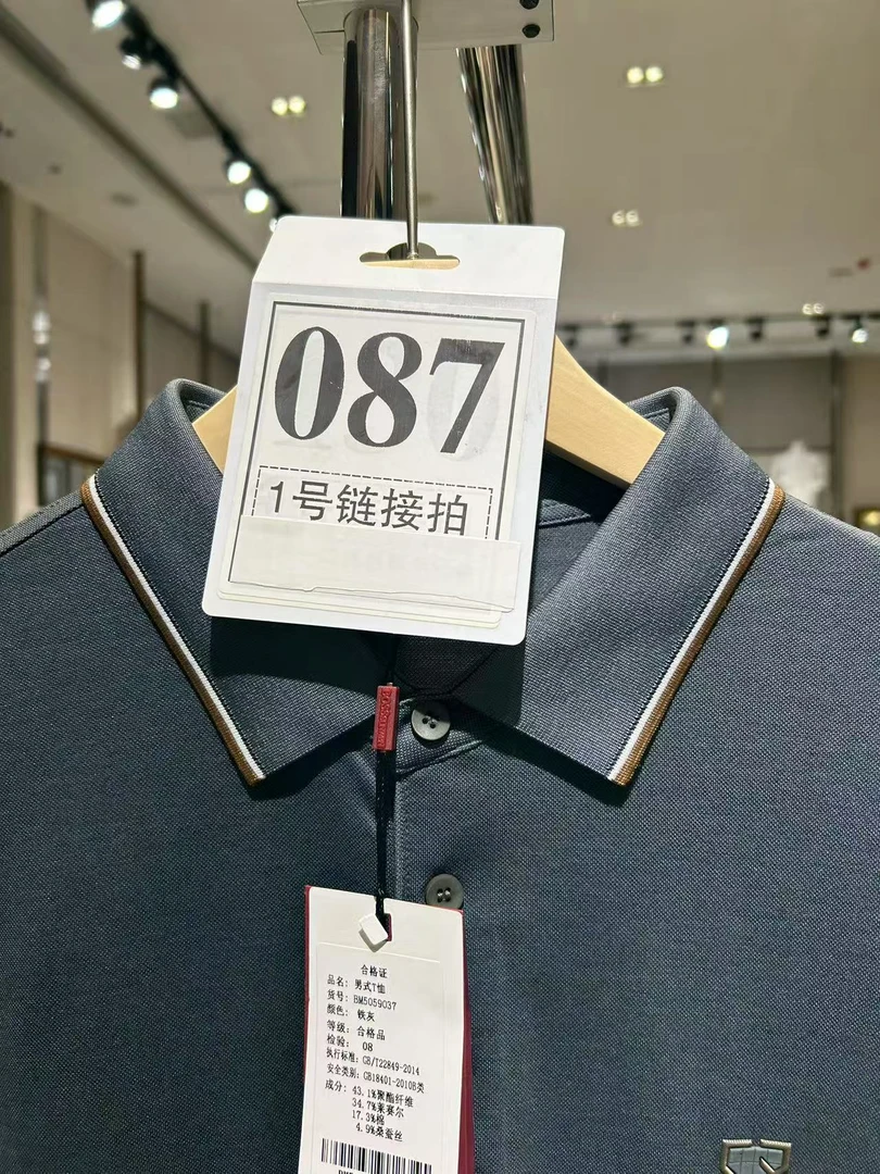【牙哥夫妇】087#男装商务短袖