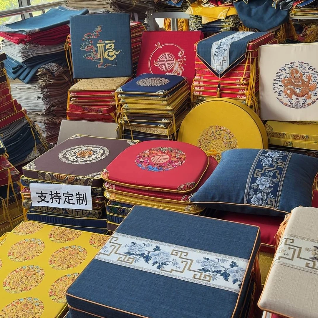 棉麻抱枕套4个定制