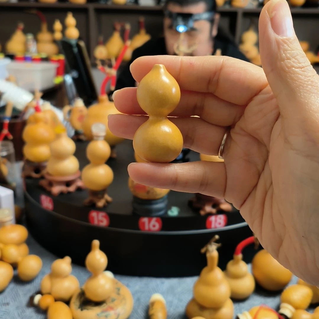 静***水葫芦福禄双全手把件