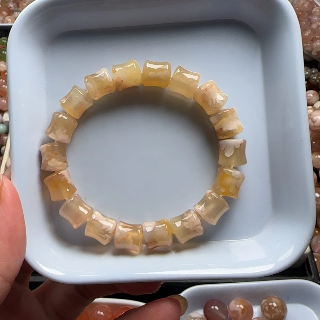 未镶嵌玛瑙/玉髓珠宝半成品