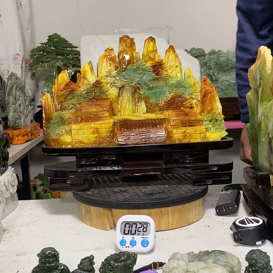 冬***玉玉未镶嵌居家摆件