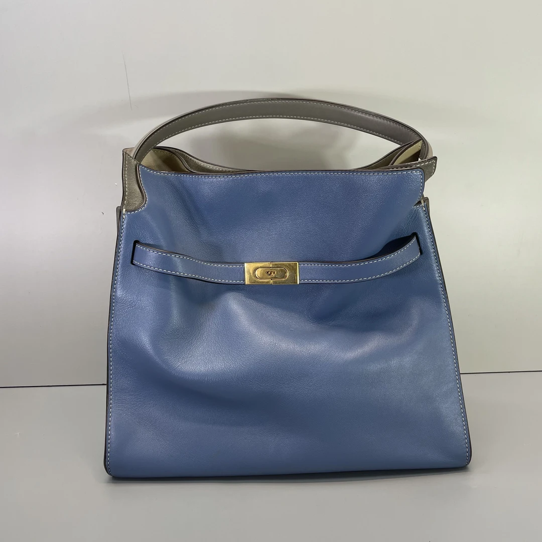 95新 TORY BURCH/汤丽柏琦 Double Lee女士单肩包31*28*15