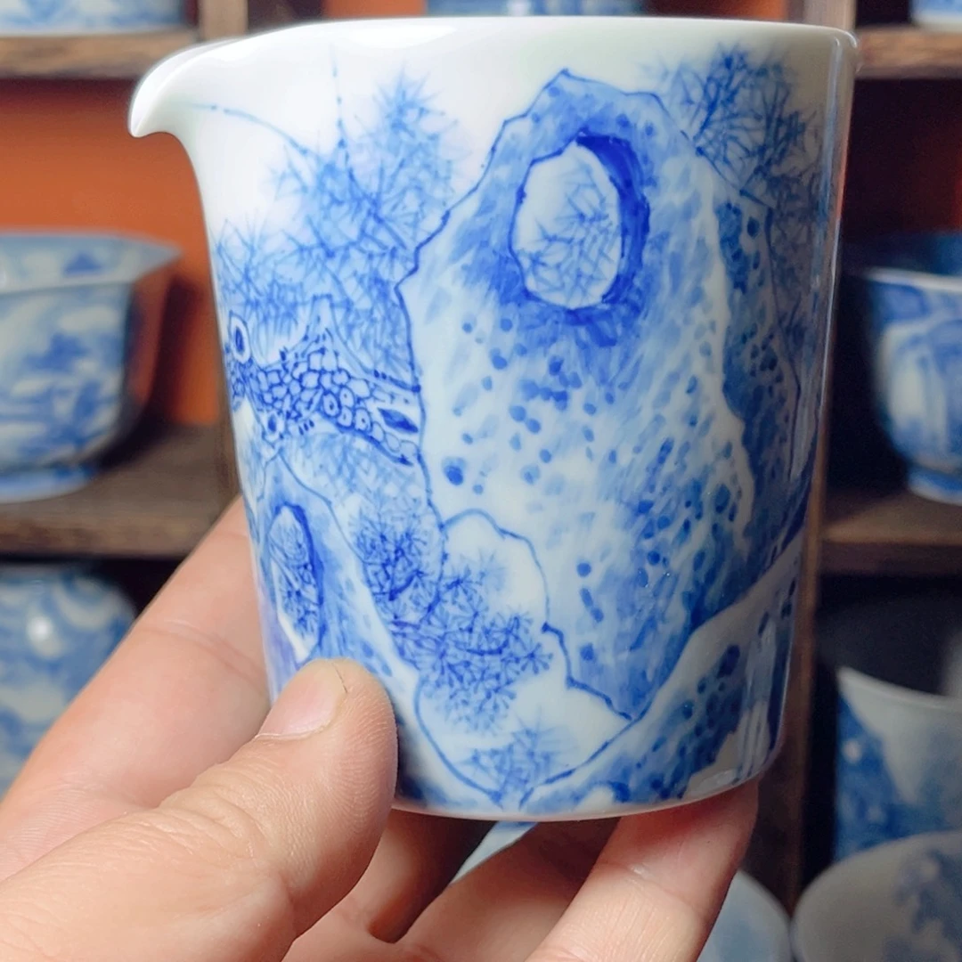 微瑕岁寒三友公道杯