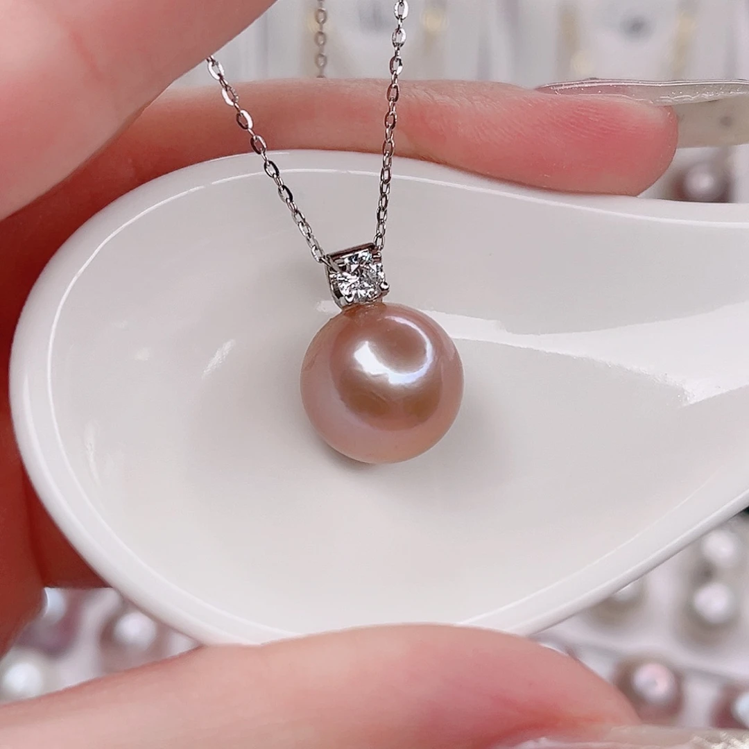 淡水珍珠未镶嵌吊坠(赠链)