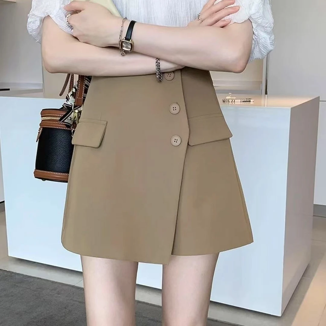 【MIS•FOFO买手店】NN3575-时尚女装设计感半身裙休闲气质