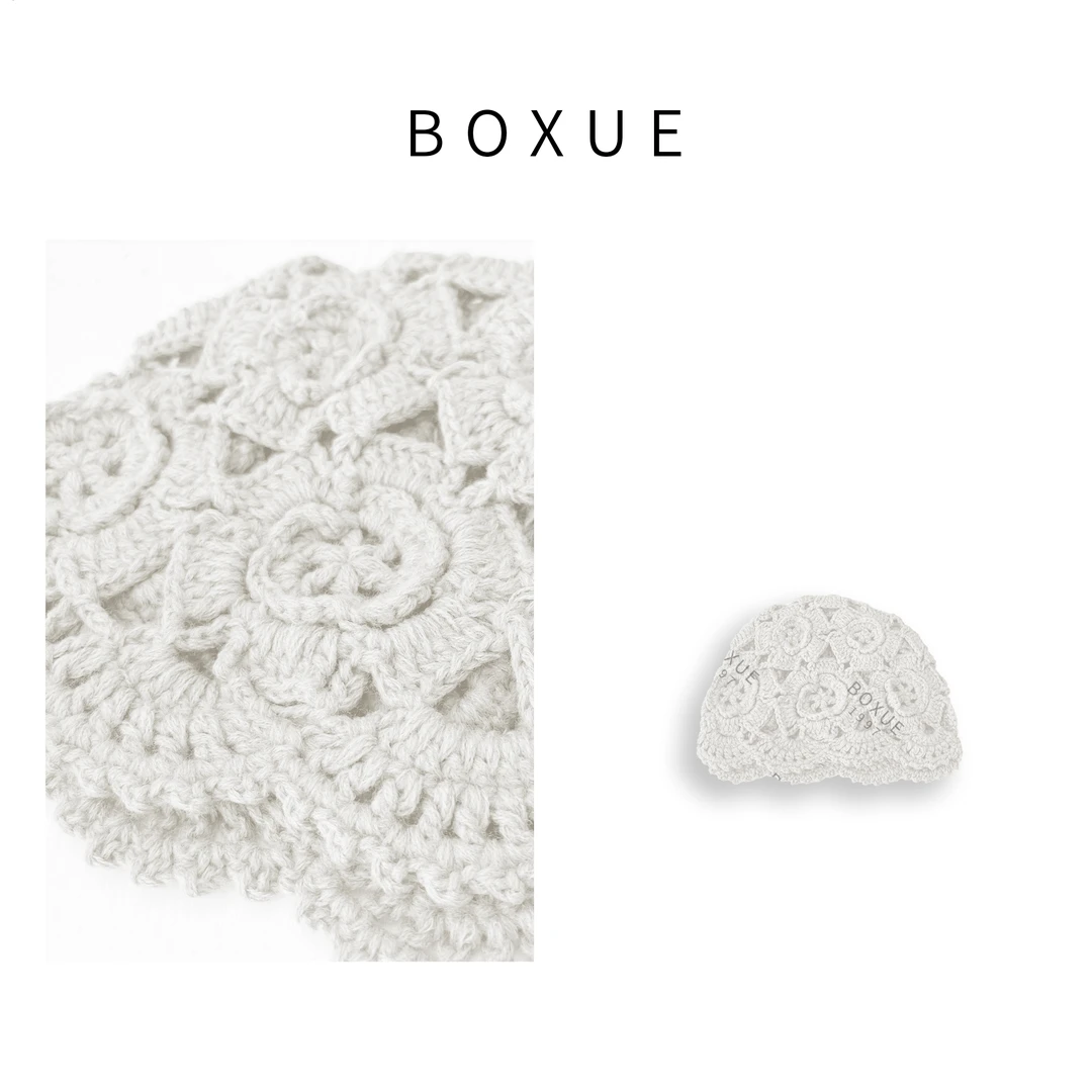 BOXUE 时尚百搭女士经典镂空帽 帽子#250209S190